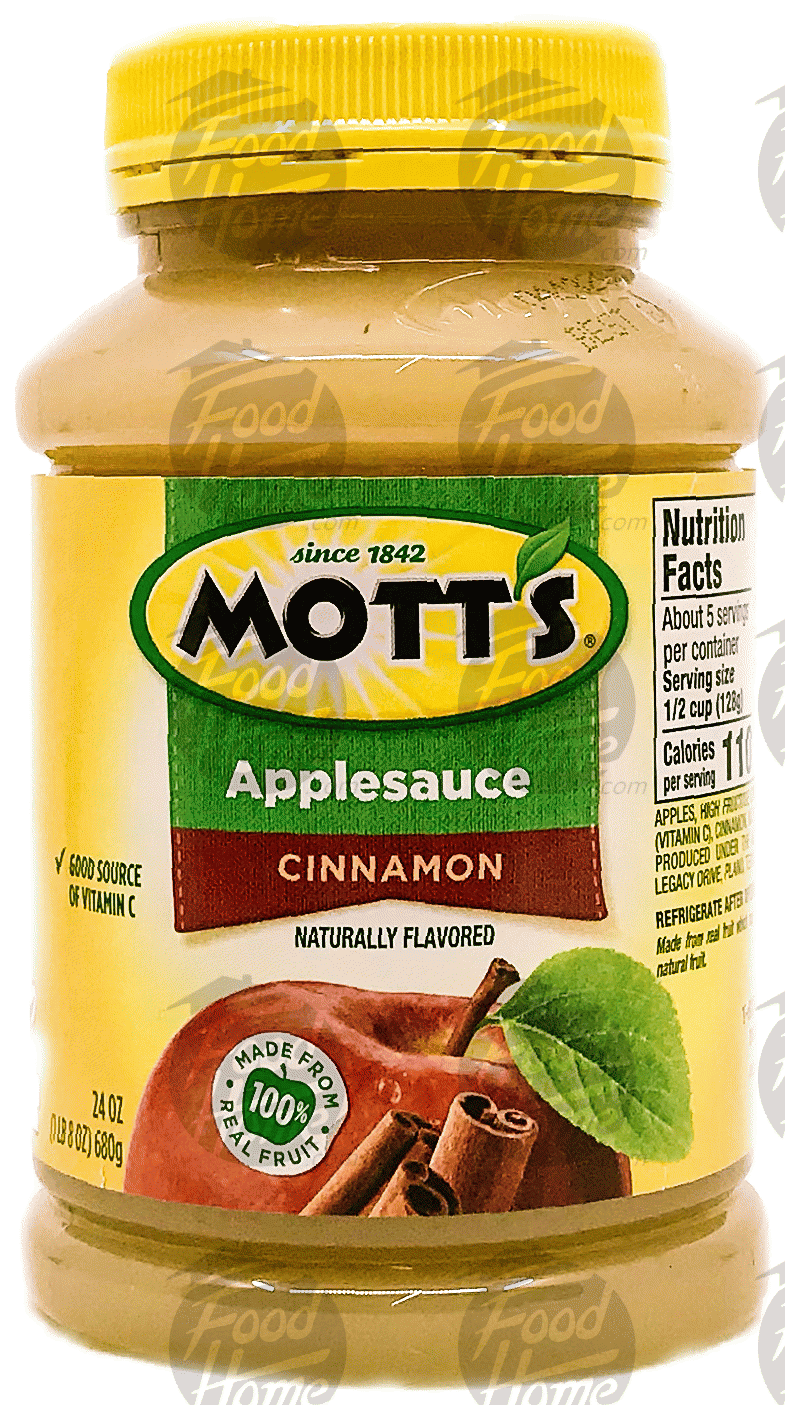 Mott's  cinnamon applesauce Full-Size Picture